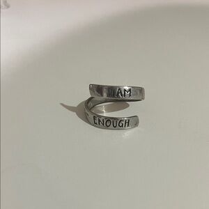 Silver Inspirational Ring